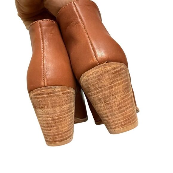 NEW! Rachel Comey Mars Leather Ankle Boots in Whiskey NWT Sz. 9.5 - Picture 7 of 10